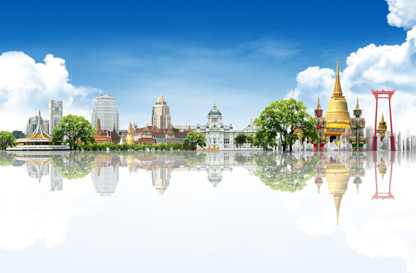 曼谷建筑曼谷寺庙图片