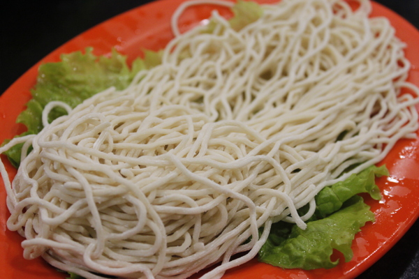 手搟面生菜圖片