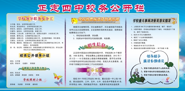 學(xué)校宣傳欄圖片
