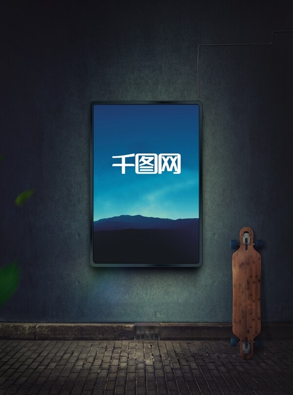 畫框效果圖設(shè)計(jì)圖樣機(jī)場景