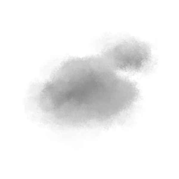簡約風景水墨云元素可商用