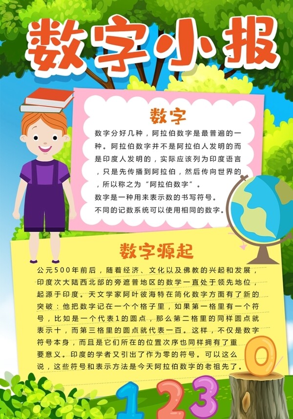 數(shù)字小報