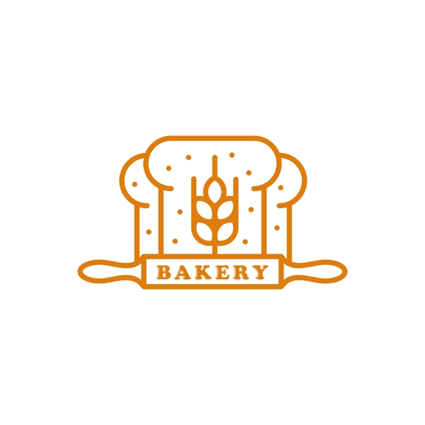 面包店甜品店蛋糕房logo标志