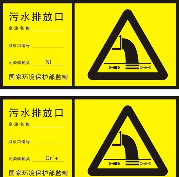 污水排放口