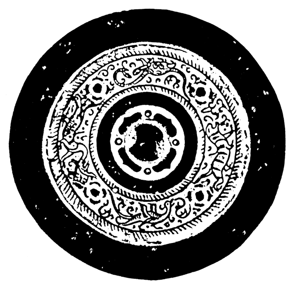 瓦當(dāng)圖案秦漢時期圖案中國傳統(tǒng)圖案圖案005