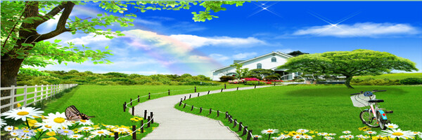 草原風(fēng)景圖