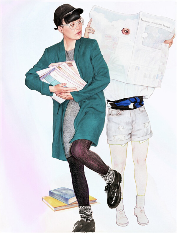 時(shí)尚女裝設(shè)計(jì)圖