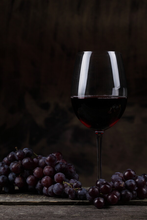 葡萄与红酒图片图片
