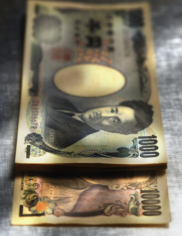 日元鈔票圖片