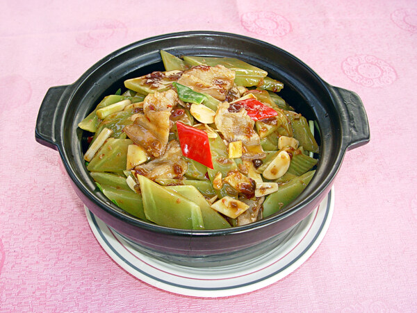 魚片炒石菜煲圖片