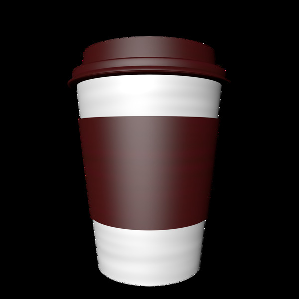 C4D咖啡奶茶饮料杯广告素材