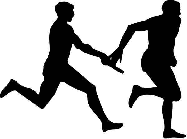 田徑類運動矢量圖