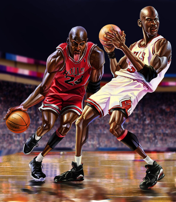 位圖人物球形NBA喬丹免費素材