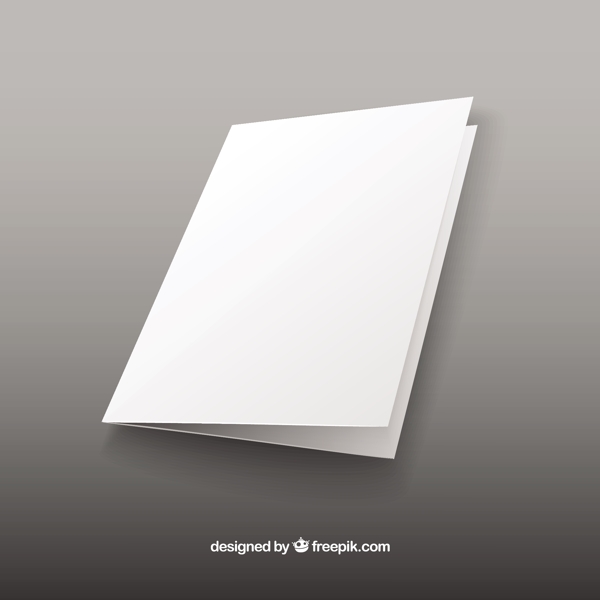 空白的小冊(cè)子