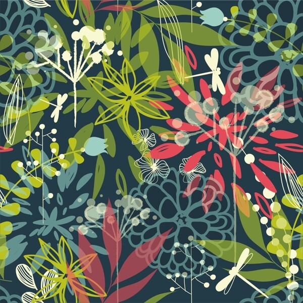 美麗的熱帶花卉