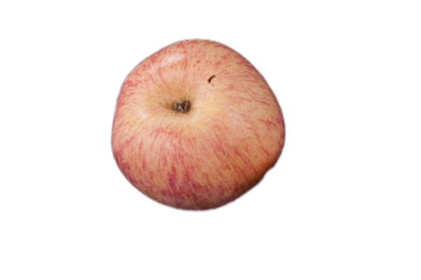 一个甜脆新鲜的大苹果