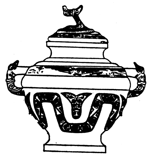春秋戰(zhàn)國(guó)圖案青銅器圖案中國(guó)傳統(tǒng)圖案038
