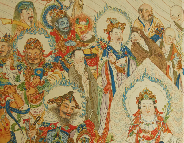 水陸畫(huà)圖片