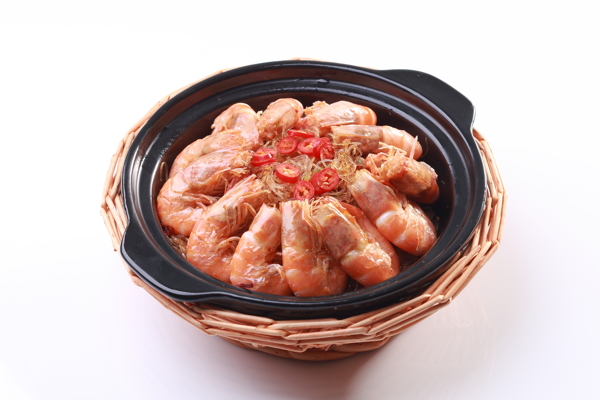 粉絲蝦煲圖片