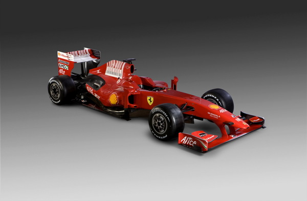 法拉利f60红色赛车图片