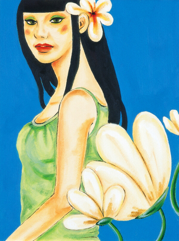 個(gè)性插畫圖片
