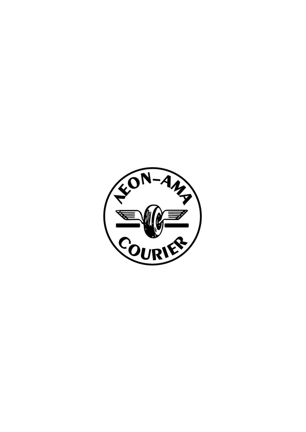 LeonAmaCourierlogo設計欣賞LeonAmaCourier服務公司標志下載標志設計欣賞