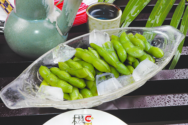 日本料理毛豆