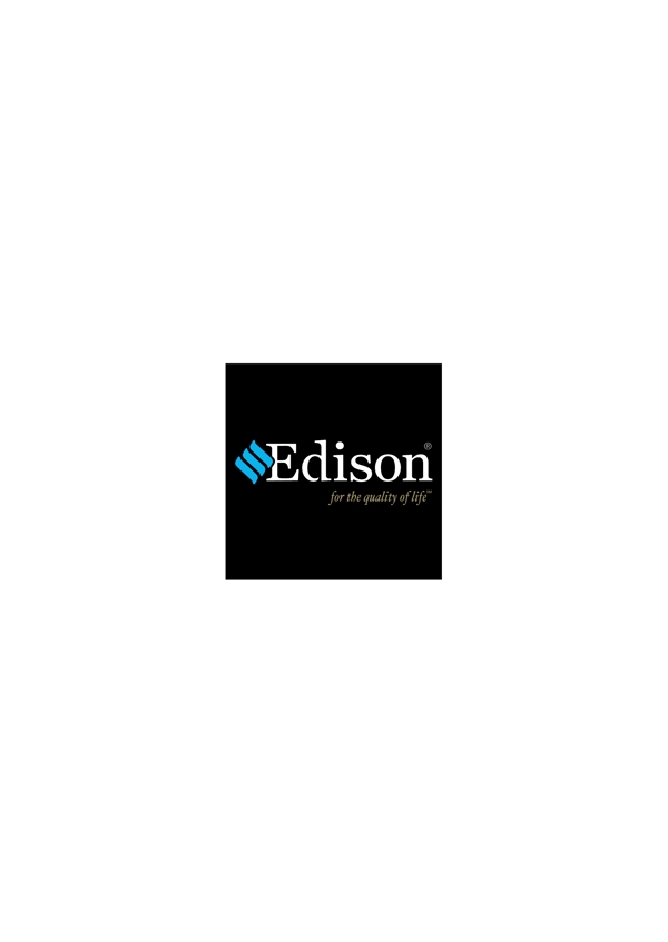 EdisonElectricCorplogo设计欣赏EdisonElectricCorp加工业标志下载标志设计欣赏