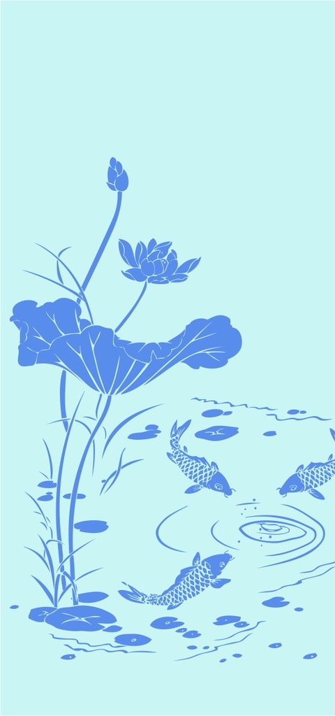 荷塘畫