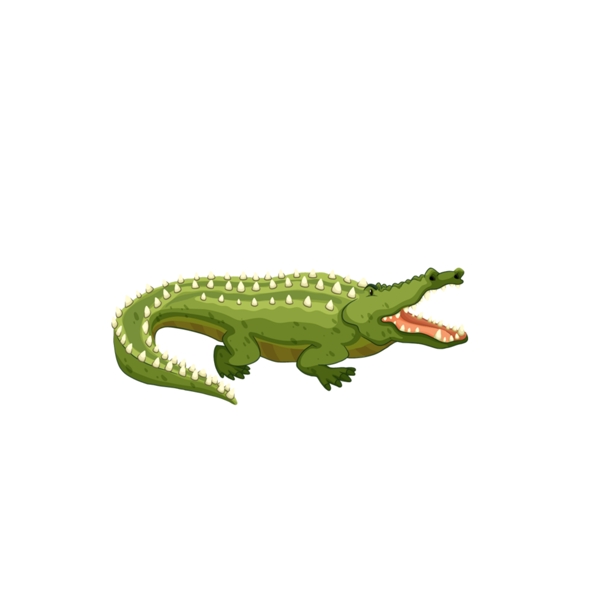 绿色小鳄鱼