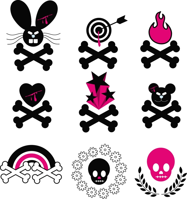 骷髏矢量