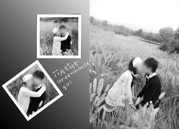 婚紗模板圖片