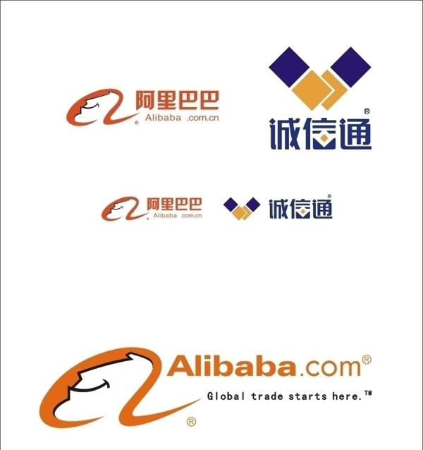 阿里巴巴英文誠(chéng)信通圖片