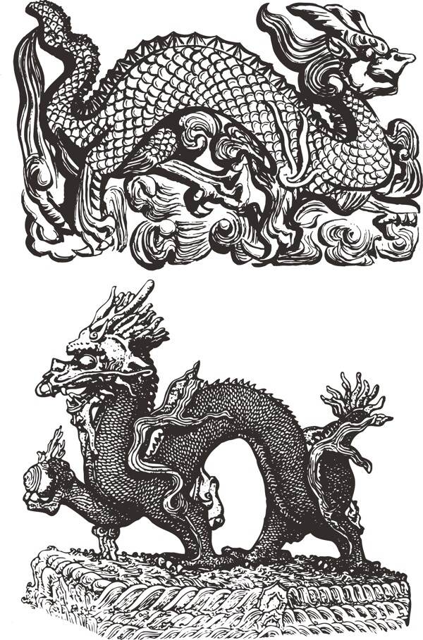 傳統(tǒng)吉祥動(dòng)物紋樣雕刻