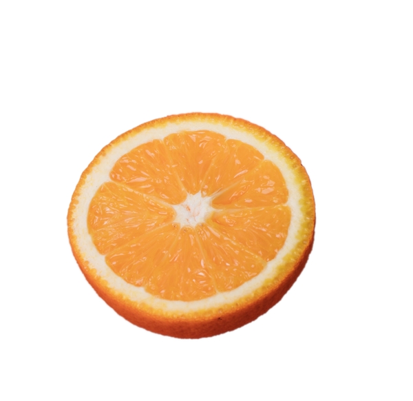 果汁饱满的橙子