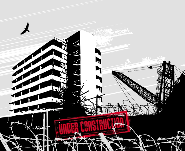 城市建筑背景
