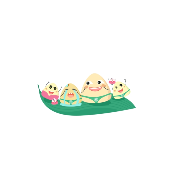 卡通粽子