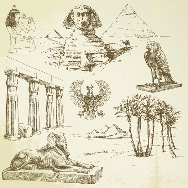 古埃及建筑图片