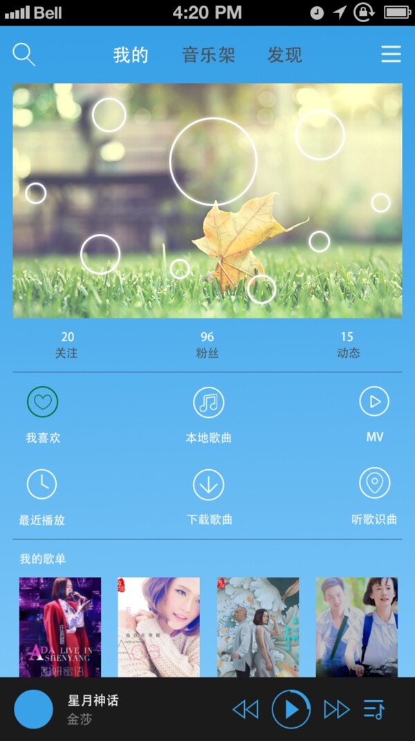 音樂界面