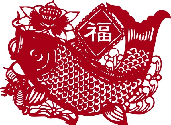 印花矢量圖動(dòng)物魚(yú)抽象動(dòng)物色彩免費(fèi)素材