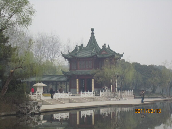 瘦西湖一景圖片