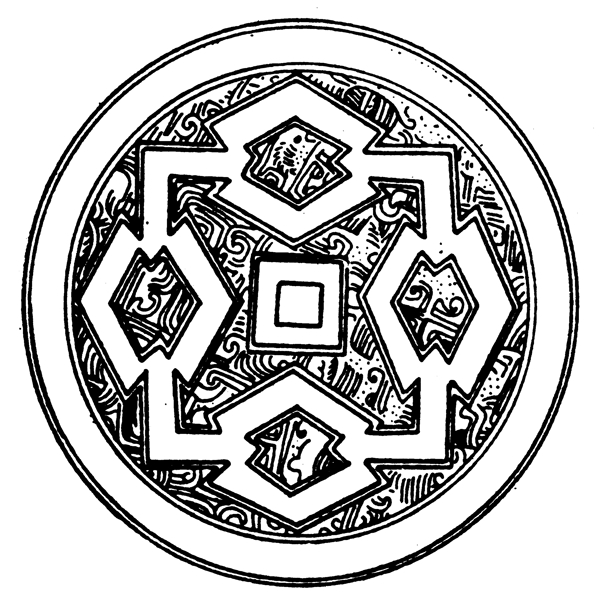 春秋戰(zhàn)國圖案青銅器圖案中國傳統(tǒng)圖案177