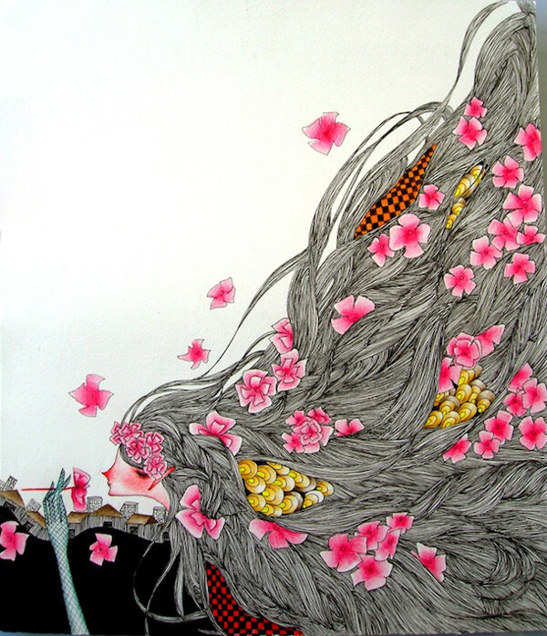 位圖插畫時尚插畫人物插畫藝術(shù)效果免費素材