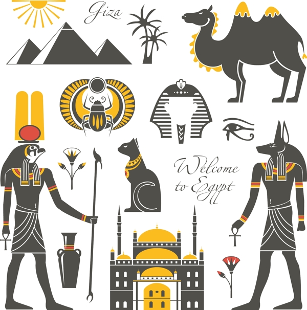 古埃及文化符号图片