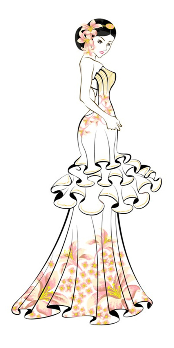 手繪服裝設(shè)計(jì)