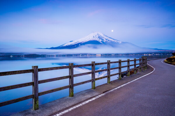 日本富士山風(fēng)景圖片