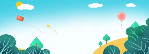 六一兒童節(jié)插畫背景