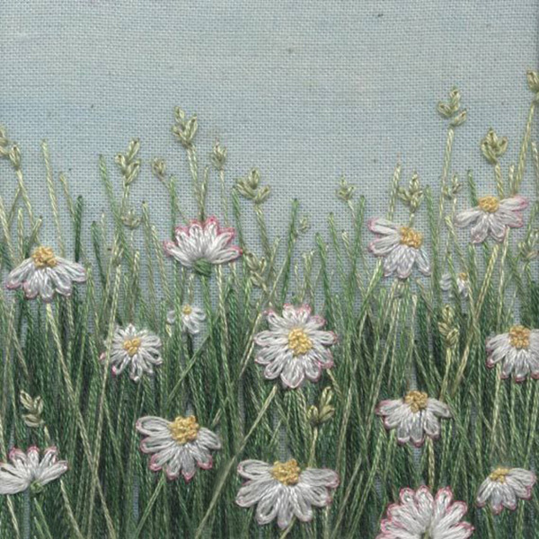 繡花花朵定位花免費(fèi)素材