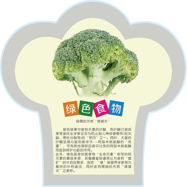 食堂文化顏色食物作用圖版