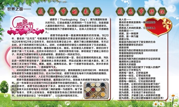 感恩節(jié)宣傳